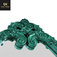 Miroirs muraux de style rétro européen, design suspendu pour la décoration de la salle de bain et du salon, produit de style traditionnel