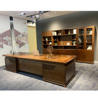 Nouveau bureau de direction de style chinois ensemble de bureau bureau de président de luxe minimaliste moderne pour le bureau