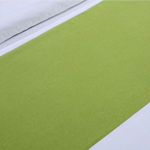 Cuscino decorativo verde con verde imitazione biancheria da letto Runner per hotel 5 stelle Set biancheria da letto - Product Image 5