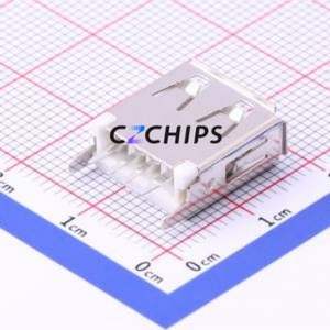 916-252A1013Y10220 USB Connector Through hole Component (THT) Connector Type-A USB 2.0 Female Through Hole - Product Image 2