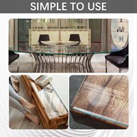Pads en silicone acrylique transparents ronds, forme personnalisée Kuliwei, absorbant les chocs, autocollants, antidérapants, pieds en caoutchouc pour table en verre