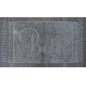 ชุดพรมในห้องน้ำผ้าคอตตอนอ่อนนุ่มกันลื่นลายเรขาคณิตเป็นมิตรต่อสิ่งแวดล้อมสไตล์ทันสมัยทำจากเครื่อง - Product Image 1