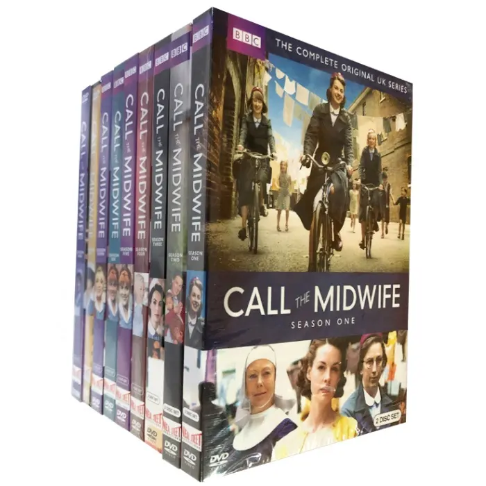Call the Midwife Season 1-9 26 Disc US Version New DVD BOXED SETS DVD MOVIE wholesale TV show Film Disk Duplication factory