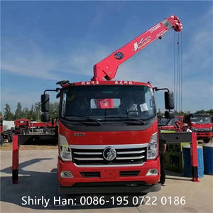 Iyi fiyat HOMAN 4*<span class=keywords><strong>2</strong></span> kargo kamyon vinç ile 3.<span class=keywords><strong>2</strong></span> ton düz/katlanır kollu vinç kamyon - Product Image 4