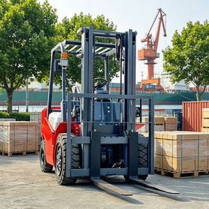 Chariot élévateur diesel <span class=keywords><strong>2</strong></span> tonnes, <span class=keywords><strong>2</strong></span>,5 tonnes, 3 tonnes, 3,5 tonnes, chariot élévateur hydraulique à moteur diesel, chariot élévateur à roues, certifié CE ISO, manutention des matériaux - Product Image 1