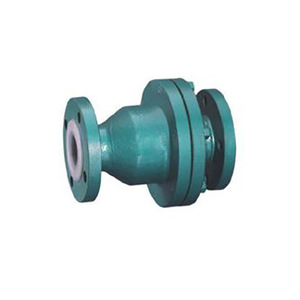 Válvula de Retención con Brida H44F46, Sello de PTFE, para Medios Ácidos, Temperatura Normal, Uso General - Product Image 1