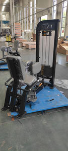 Commerciële stalen fitnessapparatuur 3D binnen- en buitenwaartse abductietrainer staande hellende heup- en beenstootmachine - Product Image 3