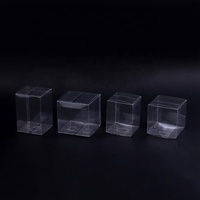 Boîte en plastique PVC PET transparente pliable personnalisée, acceptant les petites commandes