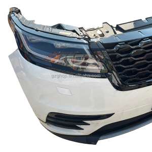 Conjunto de Parachoques Delantero Original Compatible con Land Rover <span class=keywords><strong>Velar</strong></span> <span class=keywords><strong>SE</strong></span>, Kit de Carrocería Blanco, con Ventilador de Refrigeración del Radiador, 2019-2025. - Product Image 3