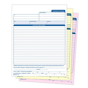 Ordini di Vendita NCR Personalizzati e Libretti di Ricevute e Fatture Personalizzati, Varie Dimensioni di Carta Autocopiativa - Product Image 6