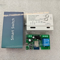 Module de commutation sans fil WiFi Tuya intelligent 1CH 433Mhz, récepteur RF DC7-32V, relais WiFi 433mhz 10A DIY