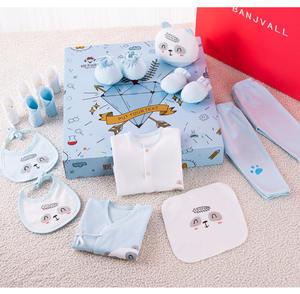 Caja de Regalo para Bebés con Diseño de Dibujos Animados, Algodón Orgánico, Babero para Recién Nacidos, Ropa de Invierno para Bebés - Product Image 3