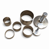 Couteau annulaire en acier inoxydable pour échantillonnage de sol, échantillonneur annulaire en acier inoxydable pour sol, machine d'analyse de sol