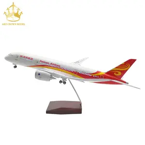 수지 비행기 모델 Scaleboeing 787 하이난 항공기 모델 보잉 1/130