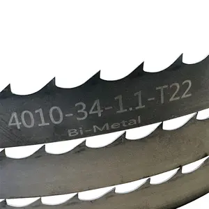 Wholesale New design Custom M42 Hss band Saw Blade Cut Hard Wood for cutting vertical band saw components