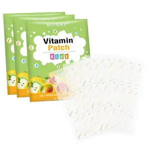 Top Selling Products 2024 Add Minerals Prevent Picky Eaters Kids Vitamin Pads Transparent And Waterproof Kids Vitamin B12 Patch