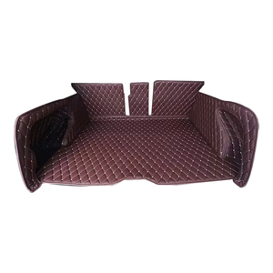 Alfombrillas para <span class=keywords><strong>Maletero</strong></span> y Piso de Automóvil Alphard para Todas las Estaciones, Antideslizantes, de Cuero, Estilo Clásico, 20 mm de Grosor, Alfombrillas de Alfombra Duraderas de Alta Calidad - Product Image 2