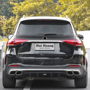 Kit de carrocería de montaje 100% para <span class=keywords><strong>Mercedes</strong></span> <span class=keywords><strong>Benz</strong></span> W167 GLE 2020-2025 actualización a AMG GLE63 parachoques delantero trasero parrilla rueda arco difusor tubo - Product Image 5