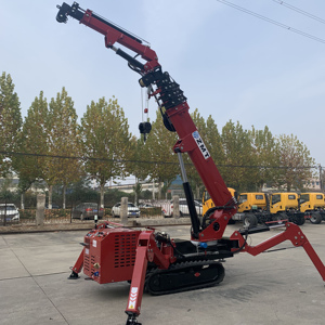 Grue araignée télescopique ZMT P-1028 Mini 1, 3, 5 et 8 tonnes pour travaux architecturaux, équipement de levage avec bras télescopique de 1 mètre - Product Image 2