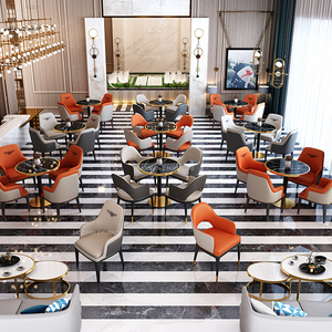 Mobili per sala da pranzo in stile moderno vendita calda tavolo da ristorante nordico tavoli da pranzo rotondi in <span class=keywords><strong>marmo</strong></span> con Base in acciaio inossidabile - Product Image 4