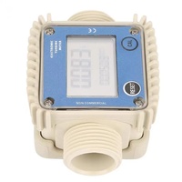 Compteur de débit électronique K24, compteur de carburant numérique, débitmètre à turbine, compteur de carburant diesel et essence, compteur de débit de liquides chimiques