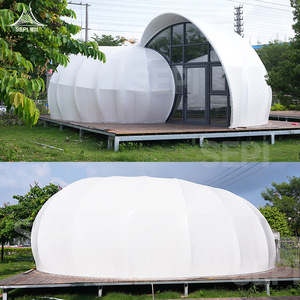 Carpa de Lujo Tipo Casa <span class=keywords><strong>Caracol</strong></span>, Diseño 2026, <span class=keywords><strong>Directo</strong></span> de Fábrica, Personalizable, para Glamping, Resorts y Hoteles - Product Image 2
