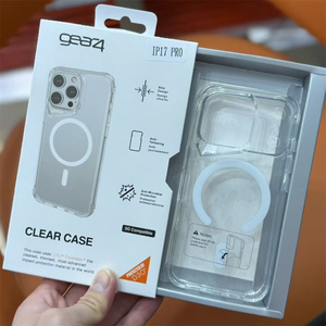 Funda Magnética Transparente 2 en 1 de Acrílico Cristalino Resistente al Amarilleo para iPhone 17 <span class=keywords><strong>Pro</strong></span> Max 16 <span class=keywords><strong>Plus</strong></span>, Carcasas Antigolpes - Product Image 2