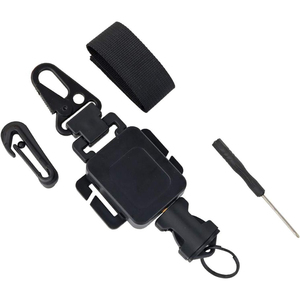 Heavy Duty Multi-funcional retráctil llavero hebilla insignia titular con cinturón Clip llavero para tarjeta de nombre llavero B06 - Product Image 1