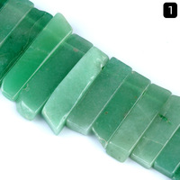 Pendentif en pierre brute améthyste Prehnite-Forme rectangulaire plate irrégulière avec trou horizontal pour bijoux à bricoler soi-même