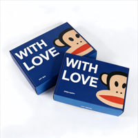 Cajas de Regalo de Cartón de Lujo con Logotipo Personalizado, Cajas de Envío Negras con Logotipo Personalizado