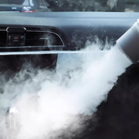 Diffuseur d'aromathérapie automatique à brancher pour usage commercial |   Spray désinfectant et stérilisant à pH neutre pour l'air frais de 7 jours, application en 5 minutes, idéal pour les stations de lavage automobile