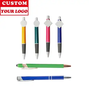 Special Design Commercial promotion gift ball point pen custom logo metal ballpoint