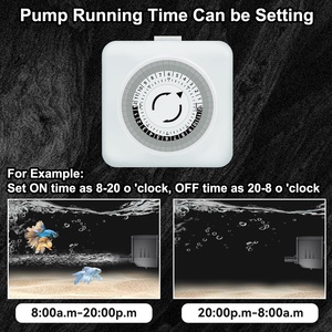 400GPH meccanico Indoor Timer pompa acqua Ultra silenzioso 8,2 piedi alta fontana per idroponica energia minerale attrezzature - Product Image 6