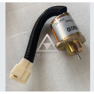 12V ngọn lửa shut-off solenoid <span class=keywords><strong>valve</strong></span> 119653-77950 cho Yanmar 3TNE84 <span class=keywords><strong>3tnv76</strong></span> động cơ nhiên liệu dừng solenoid Switch 1503es-12s5suc5s 24V - Product Image 2