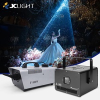 Projecteur Laser de Mariage avec Machine à Neige, Lumières Laser d'Animation 3W 5W pour Disco, DJ et Boîte de Nuit