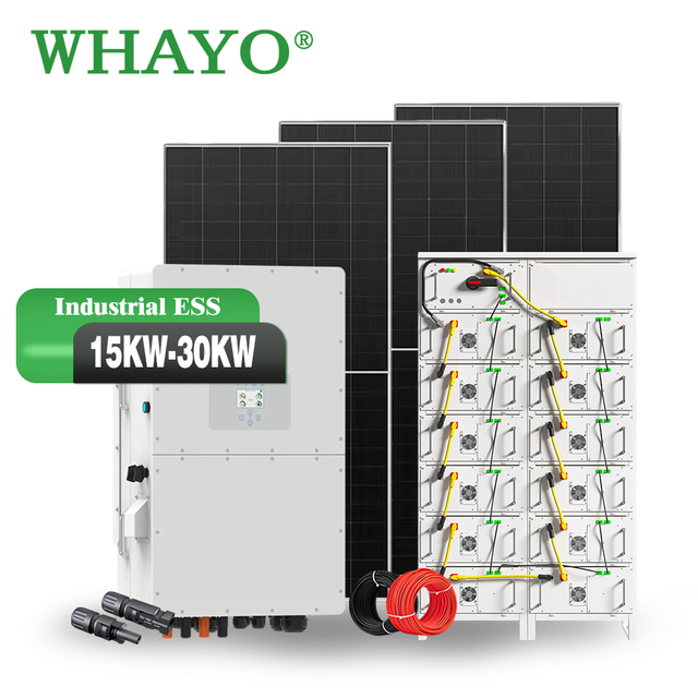 Whayo Solar Panel Power System Hybrid Energy Storage System 15KW 20KW 25KW 30KW for Residential Storage