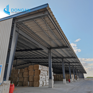 Edificio Agrícola Prefabricado con Estructura <span class=keywords><strong>de</strong></span> Acero, Establos para Vacas, Ovejas, Ganado Vacuno, <span class=keywords><strong>Cabras</strong></span> <span class=keywords><strong>Lecheras</strong></span>, Gallineros - Product Image 1