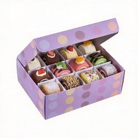 Emballage personnalisé pour cupcakes en papier, emballage pour desserts cuits, emballage pour biscuits au chocolat, boîte pour gâteau roulé