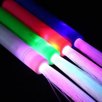 Vente en gros de nouvelles baguettes lumineuses en fibre LED, baguette lumineuse, baguette optique clignotante pour les cadeaux de fête