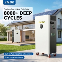 Système d'énergie intelligent 16 kWh, conception solaire intégrée à conception divisée, onduleur hybride haute efficacité, batterie, contrôle par application intelligente, IP65