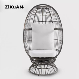 Vente chaude Chaise Oeuf En Rotin Suspendue En Plein Air Loisirs Osier Jardin Chaise Longue Chaise Oeuf - Product Image 5