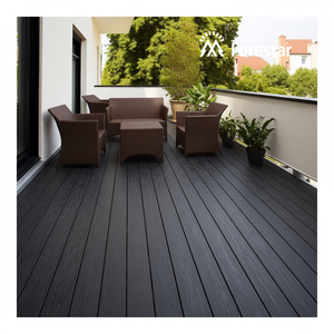 Planches de terrasse en WPC modernes Forestar pour extérieur, 135*23mm, co-extrusion solide, grain de bois naturel, imperméables - Product Image 2