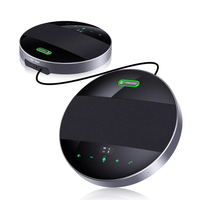 Daisy Chain 12m Pick up Blue Tooth/USB/Wireless Omni-directional 360 °   Haut-parleur de conférence pour salles de réunion