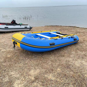 Bateau pneumatique léger en PVC homologué CE 320 avec moteur électrique et plancher en aluminium - Product Image 3