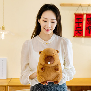 Peluche Capybara transfrontalière, jouet en peluche delfin à bulles d'eau, jouet moche et mignon pour enfants, jouet pour machine à attraper, cadeau en lot - Product Image 4