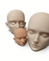 Tête de Mannequin Professionnelle Personnalisée sur Mesure, Modèle 3D, Conception et Impression 3D en Résine/Nylon/ABS, Service de Pulvérisation Haute Précision