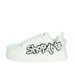 Scarpe da Ginnastica Donna Shop Art SASS250225 Bianco Canvas Trendy - Product Image 1