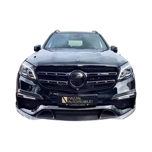 Kit de Carrocería de Fibra de Carbono de Alta Calidad ZNDR para Mercedes-Benz GLS W166, Estilo Brabus, Alerón Delantero, Alerón Trasero, Cejas para Ruedas, 2015-2016 - Product Image 1
