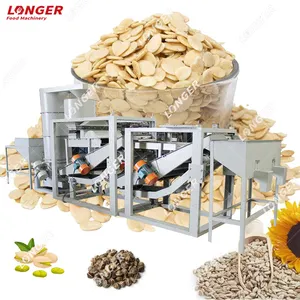 Otomatik kavun Egusi tohum soyma makineleri kayısı çekirdeği işleme kraker Palm Huller antep fıstığı derecelendirme kırma makinesi