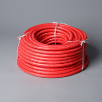 Câble résistant à la chaleur, isolé en silicone souple, 1/0Awg, câble électrique flexible, câble de raccordement, conducteur en cuivre étamé à un seul conducteur